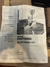 Sears Craftsman Drill Press Mortising Kit New - Open Box 