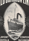 Old Dominion Line Oldpoint Va Comfort Va Steamer Princess Anne -1898 Print Ad-