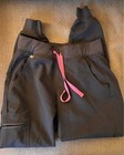 Women s Fig Scrub Bottoms Blue Smoke Zamora Extra Small  gently Used 