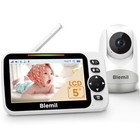 Baby Monitor With 30-hour Battery  5  Large Split-screen Video Baby Bl9052