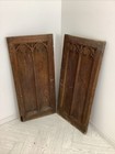 Antique Gothic Wood Panelling Doors Architectural Salvage Interiors  hc 