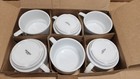Arcoroc Stackable Candour Cups 8 1 4 Oz Porcelain  qty 6  
