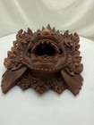 Balinese Rangda Mask Wall Hanging Wood Carving