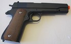 Quality 1911 Metal Airsoft Spring Gun Shoot Hard Up To 300 Fps Black Color