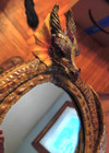 Dragon Wall Hanging Mirror Plaque Decor 16  X 10 