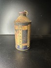 Vintage Wagner Lockheed Hydraulic Brake Fluid Metal Can With Lid  empty 