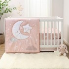Peanutshell Baby Girl Crib Bedding Set Pink Quilt Sheet Skirt