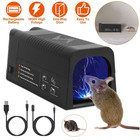 3pcs Electronic Mouse Trap Victor Control Rat Killer Pest Electric Rodent Zapper