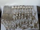 1847 Rogers Bros  - Eternally Yours - Vintage Lot Of 50  Silverplate Flateware