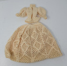 Vintage Fashion Victorian Style Crochet In Preowned Condition Dress Only No Doll
