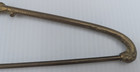 Vintage Ornate Brass Hanger For Display Clothes