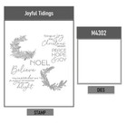 Joyful Tidings Flowers Clear Stamps And Metal Cutting Dies Scrapbook Craft