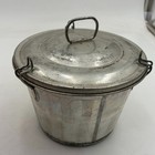 Vintage Fluted Steam Pudding Mold Farmhouse Kitchen