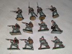 Wwi German Army 12 Alymer 54mm 1 32 Scale Painted Metal Toy Soldier Figures