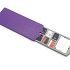 2x Slim Sd Micro Sd Memory Card Holder Case Keychain Portable Wallet Safe