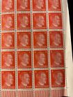Stamp Germany 8 Pf Adolf Hitler Sheet 1941 Wwii 3rd Reich German Mnh Faults