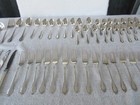 54 Piece vintage 1847 Rogers Bros Silverplated  remembrance  Flatware Set clean 