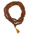 Rudraksha Mala 8mm Beads- 108 1 Beads Japa   Mala 100  Natural Religious Rosary