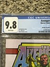 Avengers  2 Brooks Variant Cover Cgc 9 8 Nm m Gem Mint Marvel