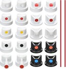 Universal Spray Can Nozzle Kit For Montana rust-oleum - 20 Assorted Caps   Tips