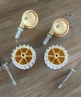 Tiny Love 4-in-1 Baby Walker 2 Front Casters    2 Back Wheels  Replacement Part