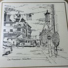 Pimpernel Vintage Cork Back San Francisco Scenes Coasters Set Of Four New 