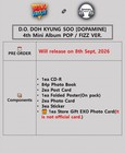 D o  Doh Kyung Soo  dopamine  4th Mini Album Cd photo Book 4 Card poster gift