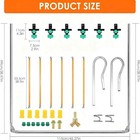 6-nozzle Folding Sprayer Boom Universal For Atv   Utv Farm Spraying Equipment