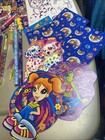Vtg Lisa Frank Lot Stationery Stickers Pen Pencil Stamp Cards Paper Clothespins