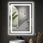28 x 36  Led Bathroom Mirror With Lights  Anti-fog   36 l X 28 w White-led