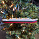 Titanic Ship Christmas Ornament  Historically Accurate Titanic Ornament