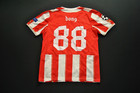 Game Worn Bong Olympiacos Soccer Jersey Football Match Puma Champions League 25s
