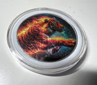 Fire Tiger - American Silver Eagle 1oz  999 Limited Edition Silver Dollar Coin