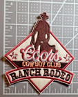 Coors Banquet Beer Cowboy Club Ranch Rodeo 3in Embroidered Sew iron-on Patch