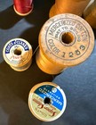 Wooden Sewing Spools Thread Lot Of 71 Vintage Craft Cotton Coats   Clark s