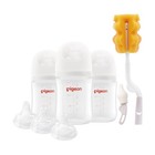 Pigeon Newborn Baby Plastic Pp Bottle Feeding Gift Set