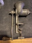 Universal Food Chopper Meat Grinder Cast Iron Hand Crank  Vintage Number 3