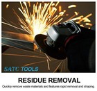 100pcs 4 5  X1 4  X7 8  Depressed Center Metal Grinding Wheels For Angle Grinder