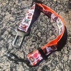 Frida Girl Corazon Seat Belt Dog Safe Clip Auto Travel Vehicle Puppy Red Fashion