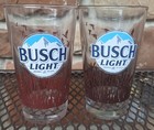 Busch Light Ducks Unlimited Brand New Pint Glasses Set Of Two
