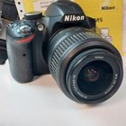 Nikon D3200 24 2mp Digital Slr Camera W  2 Lenses Low Shutter Count