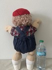 Vtg Coleco Cabbage Patch Doll Mold 16 Neck Stamp Single Dimple Denim Overall