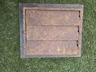 Vintage Ornate Cast Iron Floor Vent Register 14 x12 