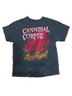 Cannibal Corpse Death Metal Graphic Tee Skeleton Black
