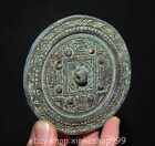 3 6  Antique Old Chinese Bronze Ware Dynasty Palace Beast Bronze Mirror