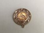 1912  2 50 Gold Indian Head Coin In 14k Gold Bezel Pendant 8 5g Total