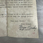 Unique 1958 Riviera Havana Hotel Meyer Lansky Signed Autograph Mobster Mafia