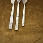 1st Class Christofle Stainless 3 Piece Setting - J Massaud For Air France Sl