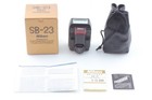  almost Unused  Nikon Speedlight Sb-23 Shoe Mount Flash From Japan