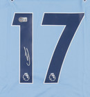 2020 21 Kevin De Bruyne Signed Manchester City Jersey Beckett Bas Witnessed